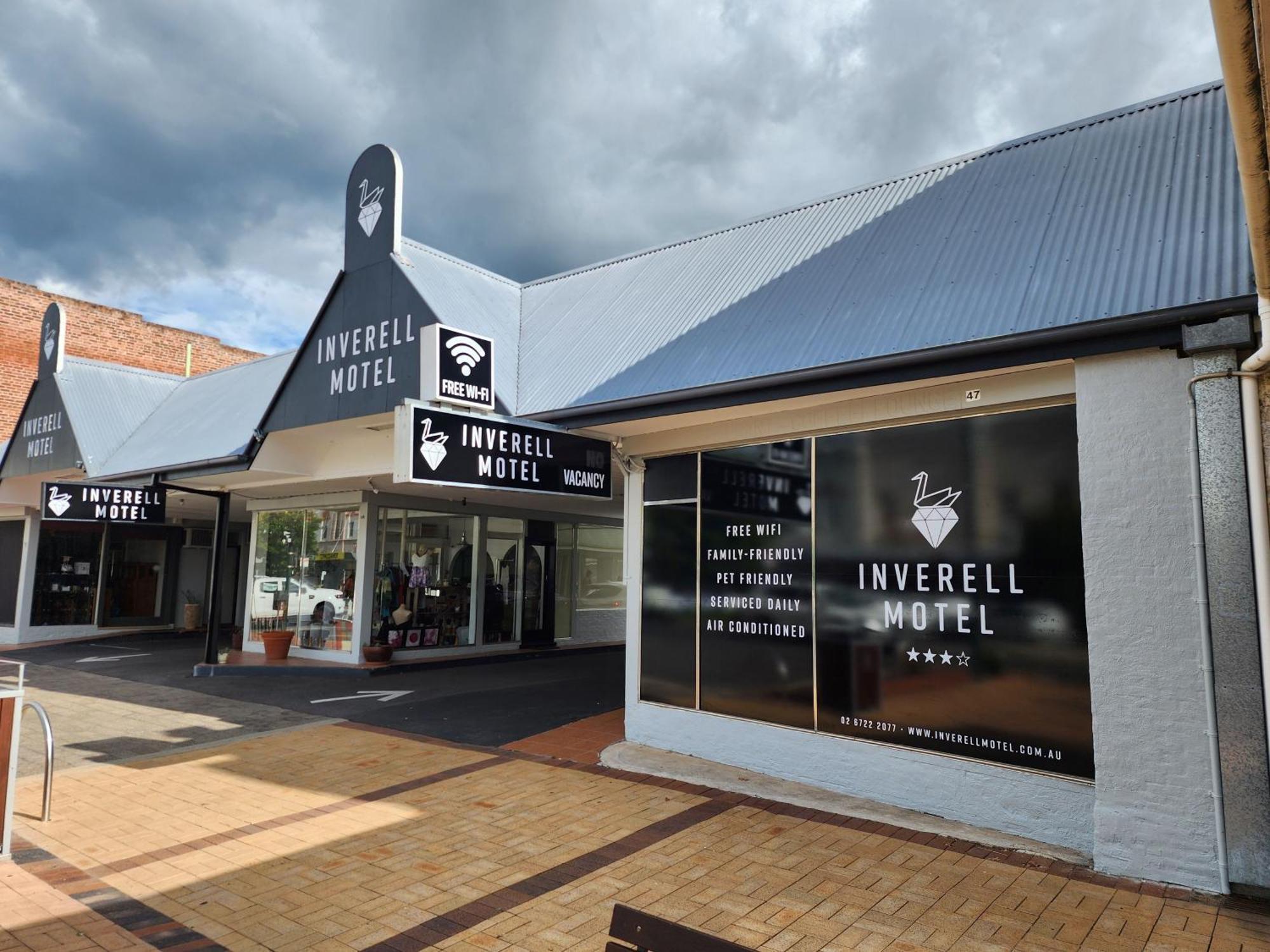 Inverell Motel Exteriör bild